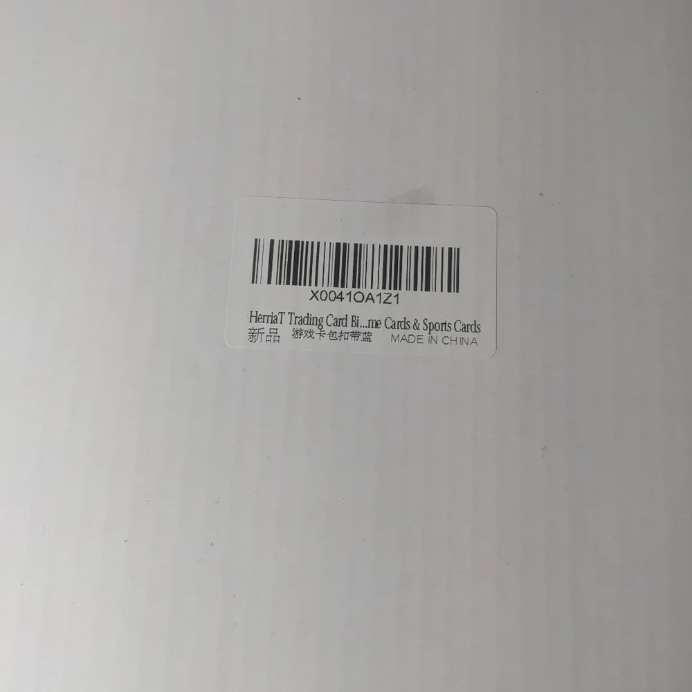NEW- Solid Blue Trading Card Binder Case Sleeve Pocket 20 Pages (360 pockets)